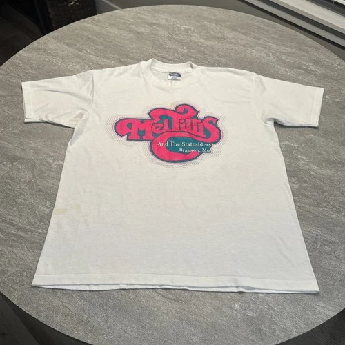 Vintage 90s Mel Tillis Statesiders Country Band Single Stitc 1990s vintage concert t-shirt, vintage, size L, single stitch, B+ condition