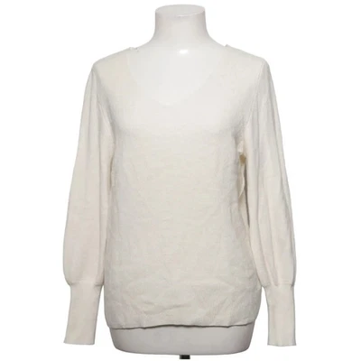 ONLY, pull en tricot, taille : L, blanc, polyamide/polyester/viscose, rayures... - Photo 1/4