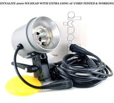 DYNALIGHT 2036 01 2000 WATT  HEAD FOR M SERIES PACKS & 16 ' CORD REDUCED PRICE !