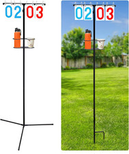 Cornhole Score Keeper with Drink Holder, Cornhole Scoreboard, Outdoor Score Keep