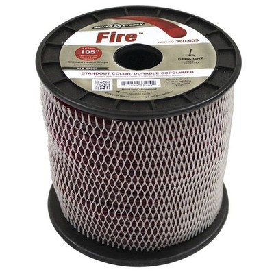 SILVER STREAK FIRE TRIMMER LINE 313105055 .105 INCH 3LB 999692795 STENS 380-633