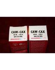 CAW/CAX Projector Projection Lamp Bulb 120V 50W Pack of 2