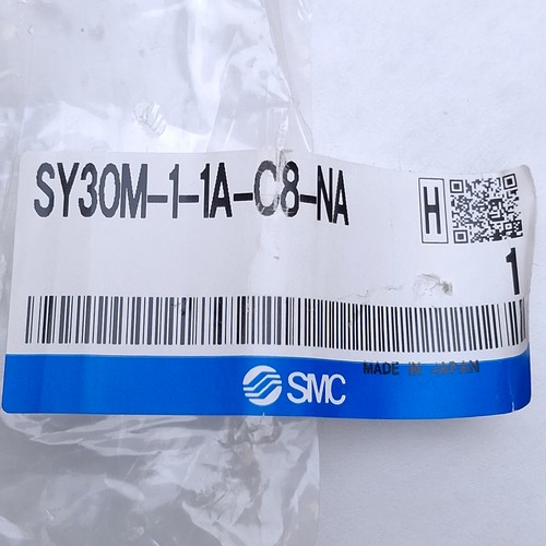 SMC SY30M-1-1A-C8-NA Solenoid Valve D Side End Plate, 4/5-Port ø8mm One-Touch - Afbeelding 2 van 8