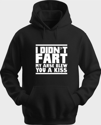Funny Unisex Hoodie Hooded Sweatshirt Gildan Blend I Didn't Fart H0039
