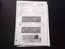 Manuale di servizio originale schema elettrico Blaupunkt Bremen SQR 46 Toronto SQR 46