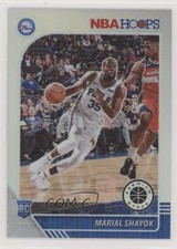 2019-20 Panini NBA Hoops Premium Stock Silver Prizm Marial Shayok #252 12g7