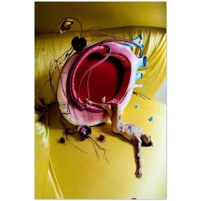 Harry Styles Artistic Heart Poster   Surreal Contemporary Photo Art