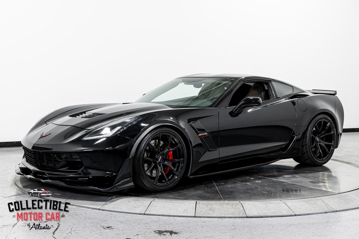 2017 Black Chevrolet Corvette   | C7 Corvette Photo 7