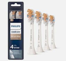 4x White A3 White Replacement Toothbrush Brush Heads for Philips Sonicare
