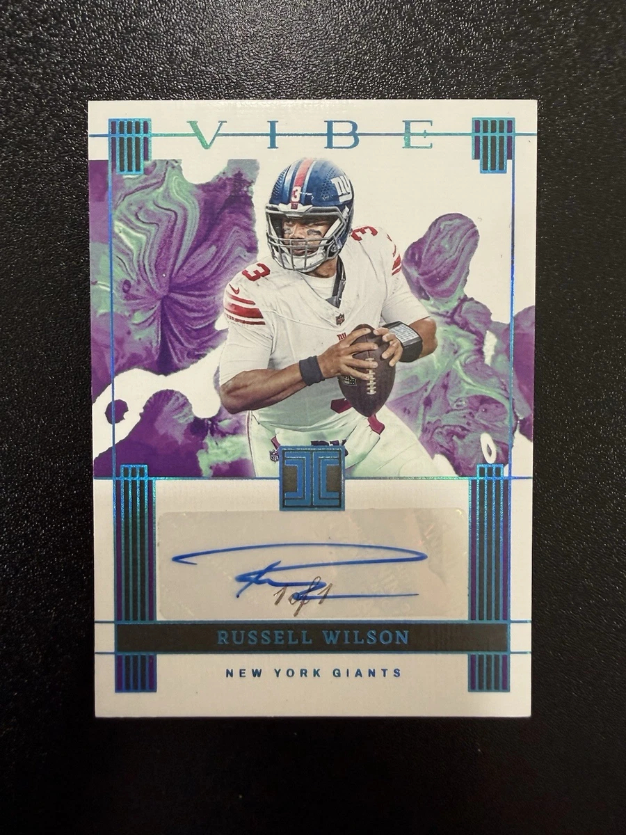 Russell Wilson Autograph Football Trading Cards for sale | eBay