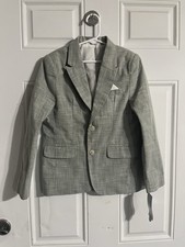 Boys Cat Jack Button Up Suit Coat NWT Size 7