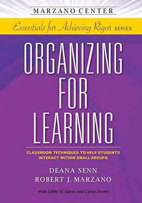 Organizing for Learning: Classroom Techniques to Help S -  NEW Deana Senn, Rob 2