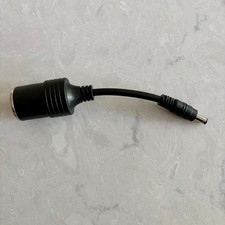 5.5x2.1mm Male to Car Cigarette Lighter Female Socket Power Supply Cable