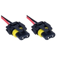 2Pcs 9005 9006 HB3 HB4 H10 9012 Car LED Headlight Fog Lamp Wiring Harness Adapte