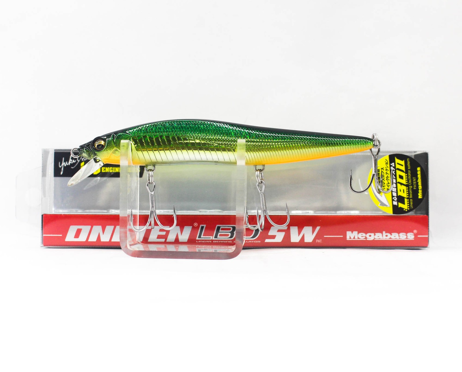 Megabass Vision 110 Oneten LBO SW Floating Lure GG Gold Lime (4859)