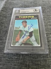 MICKEY LOLICH 1971 TOPPS AUTOGRAPH CARD BECKETT