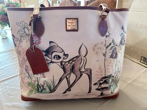 Disney Dooney and Bourke Beautiful Bambi 75th Anniversary Tote ~