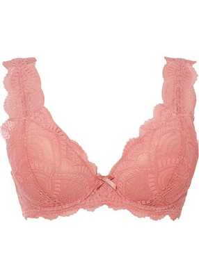 Neu Schalen BH mit Bügel Gr. 100 Cup F Rauchrosa Damen-Unterwäsche Oberteil