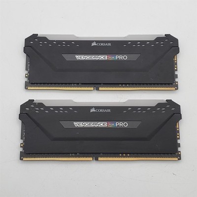 Corsair Vengeance RGB PRO 16GB (2x8GB) DDR4 3200MHz C16 LED Desktop Memory Black