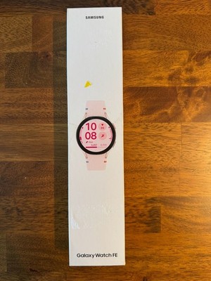 Samsung - Galaxy Watch FE Smartwatch 40mm BT Pink Band Pink Gold