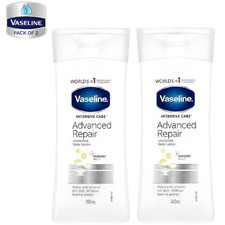 Vaseline Intensive Care Lotion Advanced Repair (Pack of 2) 200ml,Fast shipping