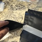 Black Matte Resealable Zipper Seal Pouches / Bags Reclosable — photo 3
