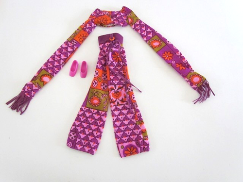 Vintage Barbie Live Action Christie African American Mattel Outfit 1971