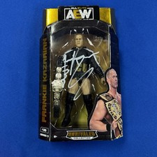 Autographed Frankie Kazarian AEW Unrivaled Series 5 Wrestling Figure Signed TNA