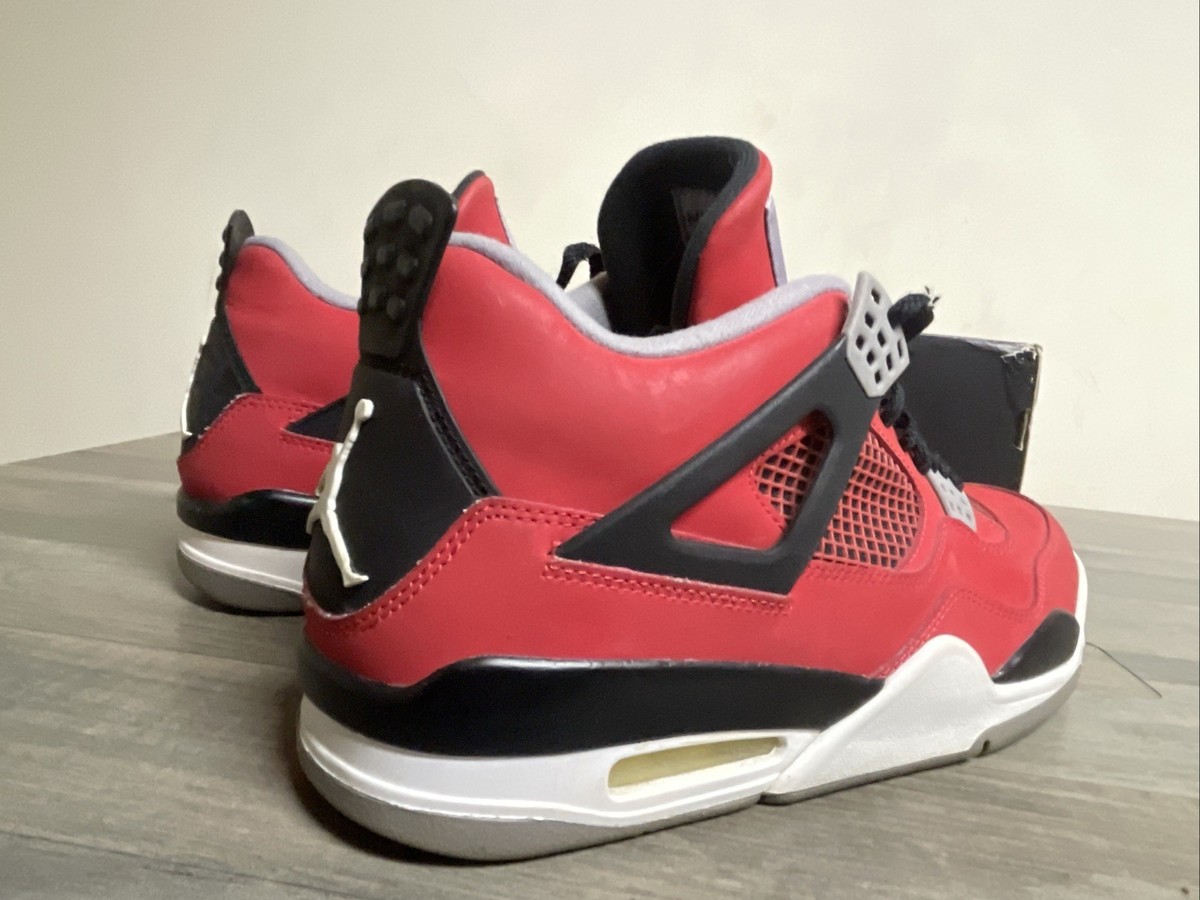 Nike Air Jordan 4 Retro Toro Bravo Sneakers Shoes 308497-603 Men's