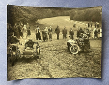 1925 AUSTRIA VINTAGE PHOTO MOTORCYCLE RACING ! PHOTOGRAPHER KARL SCHLEICH RARE !