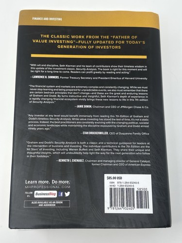 Security Analysis, Seventh Edition: Principles and Techniques by David Dodd,... - Picture 2 of 2