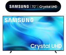 Samsung 70" inch 4K LED Smart TV HDR Crystal 2026 Cyber Deal Model U8000H