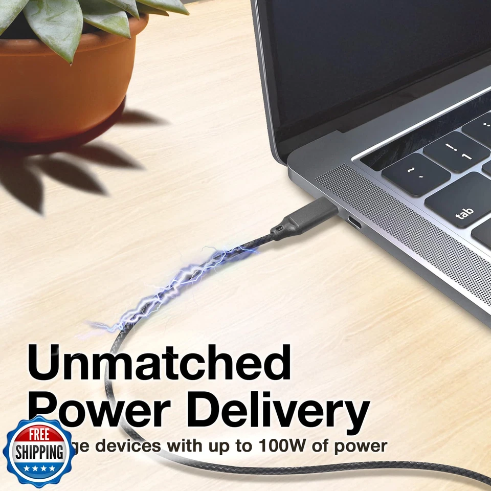 Cable BoxWave compatible con Pioneer DJ DDJ-FLX4 - Cable DirectSync PD (3 pies) Foto 3 de 4