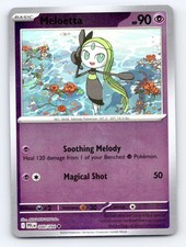 Meloetta 040/094 Uncommon Phantasmal Flames Pokemon Reverse Holo Lightly Played
