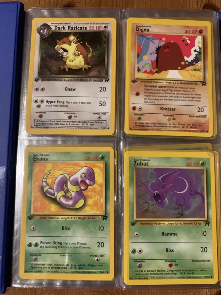 Pokemon Base Set Binder/Ordner - Nintendo 2000 Toysite 1. Edition Mit Karten - Bild 3 von 4