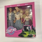Vintage Mattel 1989 Cool City Blues Barbie, Ken, and Skipper #4893 NIB Free Ship