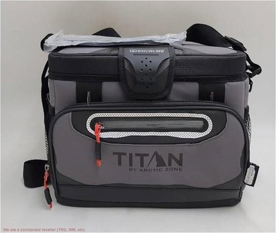 Titan by Arctic Zone Deep Freeze Zipperless Hardbody 8qt Cooler - Sharkskin Gray