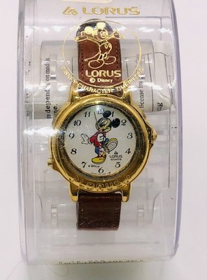 Vintage (90's) Disney Lorus Musical Mickey Mouse Watch~New Old