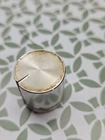 Silver Balance Bass Treble Volume Knob From Vintage Pioneer SX-3700 Receiver Amp