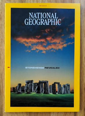 NATIONAL GEOGRAPHIC ''STONEHENGE REVEALED'' AUGUST 2022