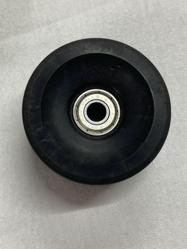 ARBOR Longboard Skateboard Black Wheels & Grease Balls ABEC-5 Bearings USED 65mm - Picture 7 of 8