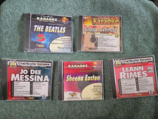 LOT 11  ALL NEW  KARAOKE 5 DISC CHARTBUSTER CDGS MIXED STILL WRAPPED