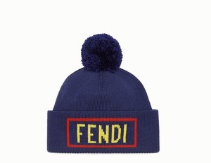 fendi logo beanie