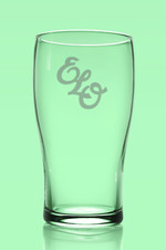 E.L.O, Electric Light Orchesstra, Pint Glass, Can Be Personalised, Free P P