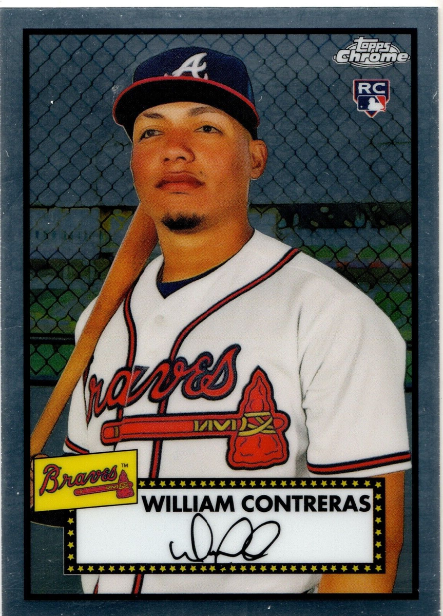 William Contreras Milwaukee Brewers 2021 Topps Chrome Platinum