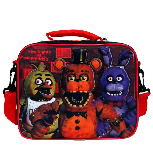 Five Nights at Freddy's Insulated Lunch Bag with Shoulder Strap