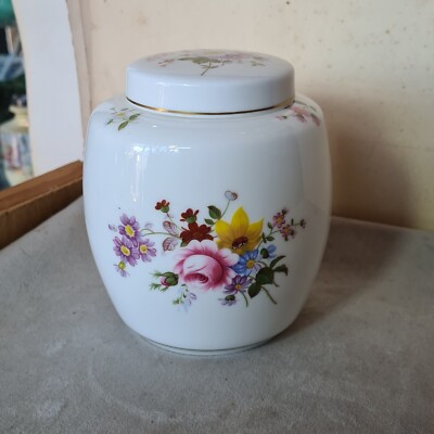 Royal Crown Derby 'Derby Posies' 41/2'' Ginger Jar, datiert 1996 (LIX)