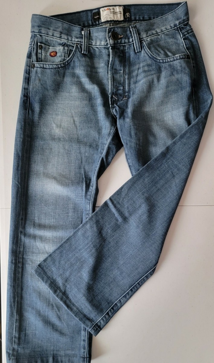 Energie by Sixty Steven Boot Cut Men's Blue Denim Jeans Size