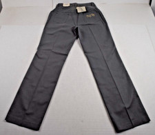 Vintage Pants Cheryl Tiegs Size 32 x 32 80s Steel Gray Signature Made USA NWT