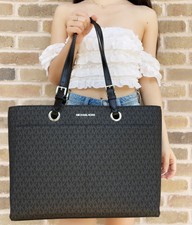 black MK tote